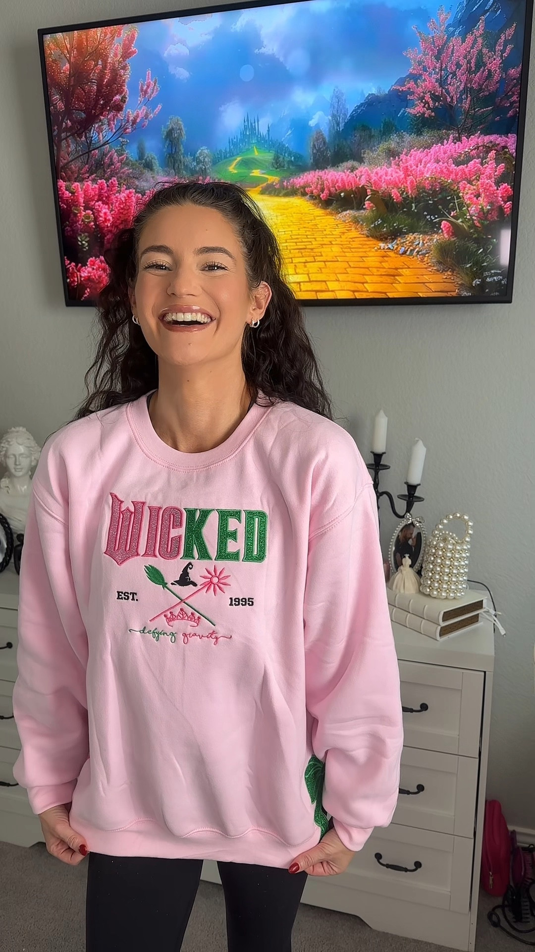 Wicked for good 
Wicked sweatshirt 