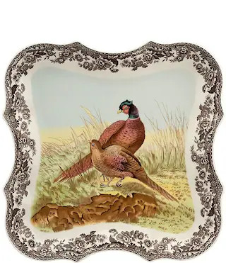 Woodland Pheasant Devonia Tray | Dillard's