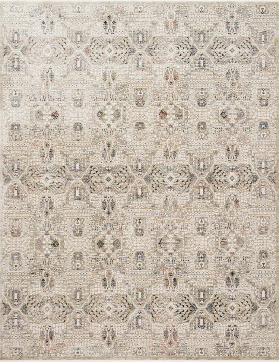 Loloi Theia The-06 Granite - Ivory Area Rug | RugStudio.com