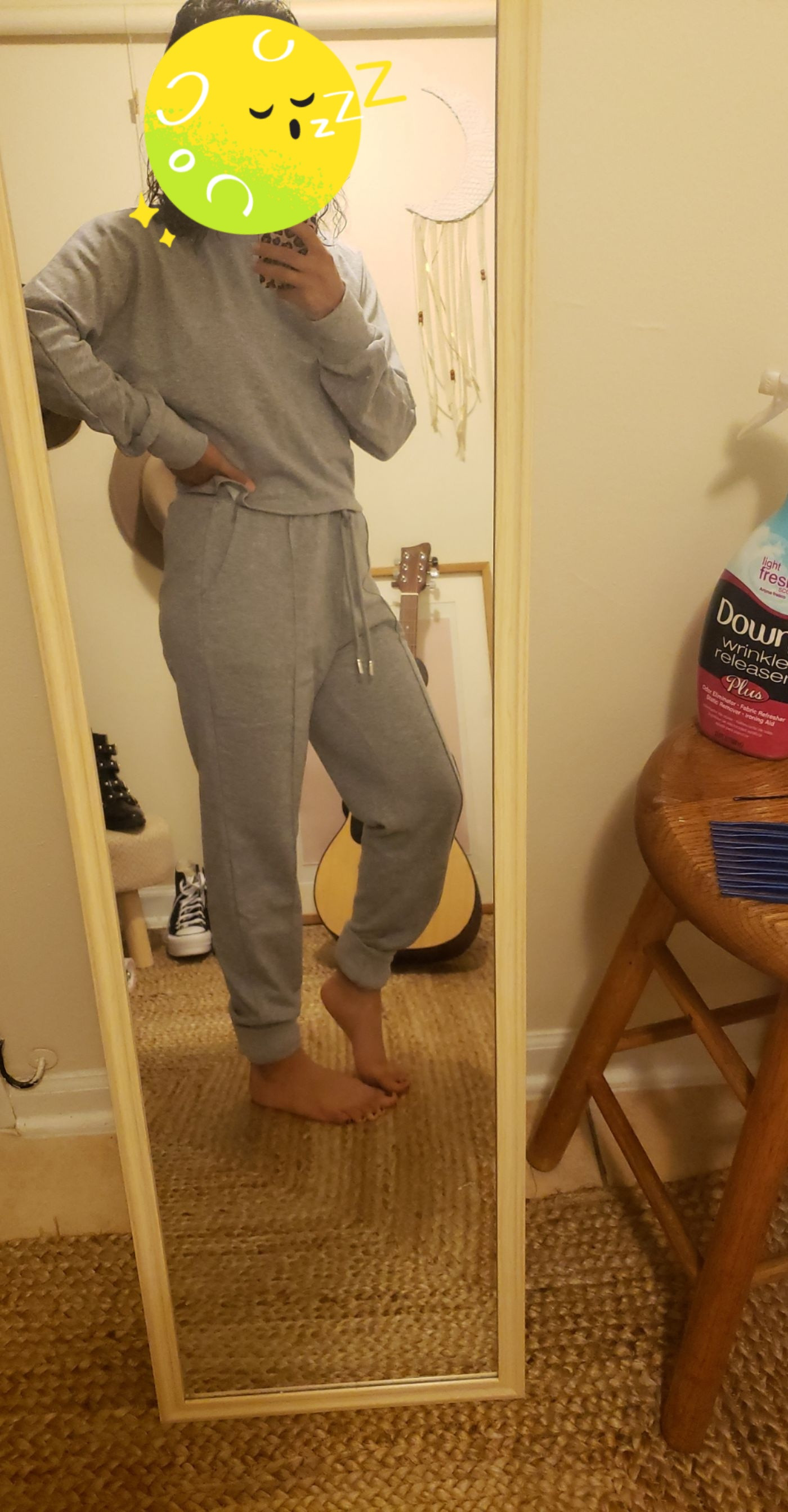 ZESICA Women's Long Sleeve Crop Top and Pants Pajama Sets 2 Piece Jogger Long Sleepwear Loungewea... | Amazon (US)