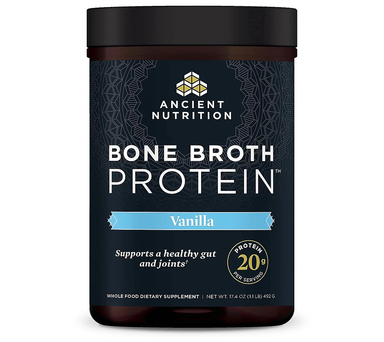 Ancient Nutrition Bone Broth with Collagen Protein 20-Serv | QVC