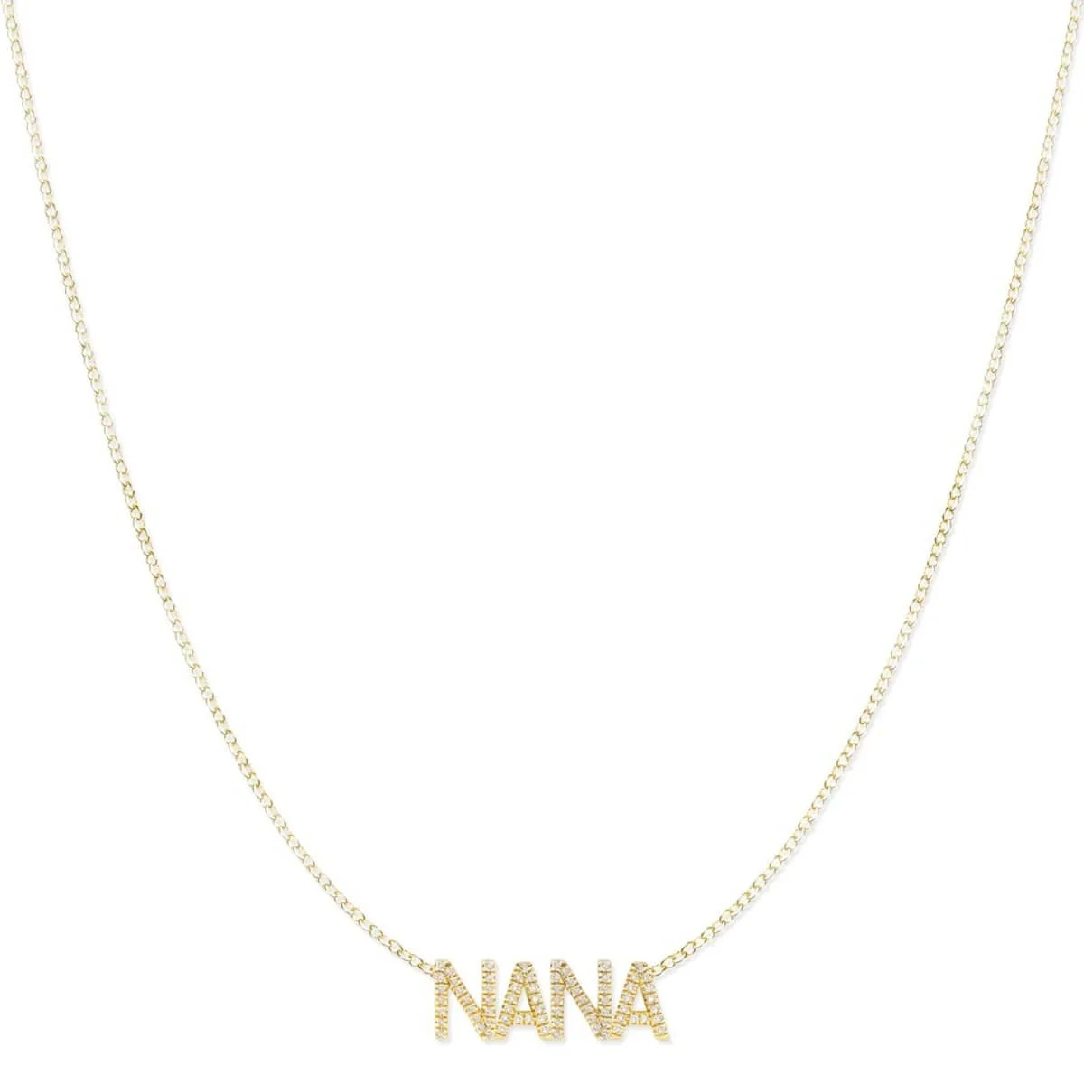 Pavé NANA Necklace | Maya Brenner