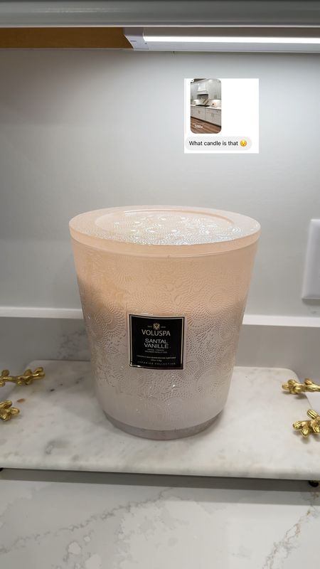 This gigantic candle is such a good home statement piece and makes a great gift!

#LTKGiftGuide #LTKhome