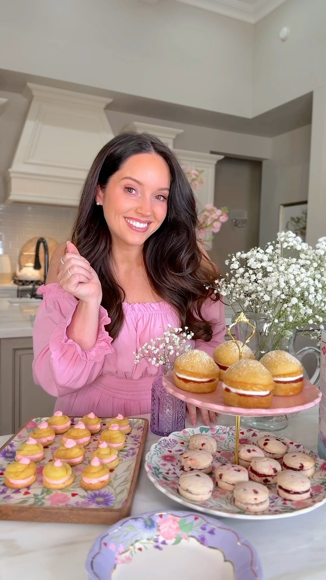 Love at first bite 💗💕thanks to these new @bettycrocker Bridgerton baking mixes. Not only are these delicious but they are super simple to make and look very elevated and fancy! Perfect for your next baby shower, bridal shower, or spring par-tea! #ad #LadyCrocker

These treats pair perfectly with the Briderton kitchen collection exclusively available at @walmart. To shop these baking mixes + kitchen collection, comment LADY CROCKER and check your DMs

@BridgertonNetflix @shondaland #dessertrecipes #babyshowerideas #bridalshowerideas #gardenparty

#LTKHome #LTKParties #LTKSeasonal