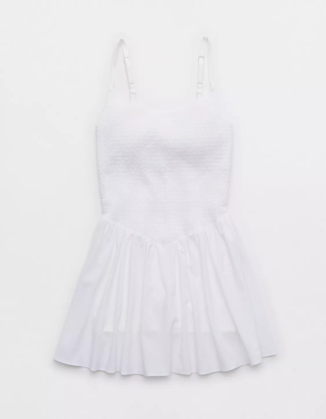 OFFLINE By Aerie Real Me Smocked Flowy Dress | Aerie