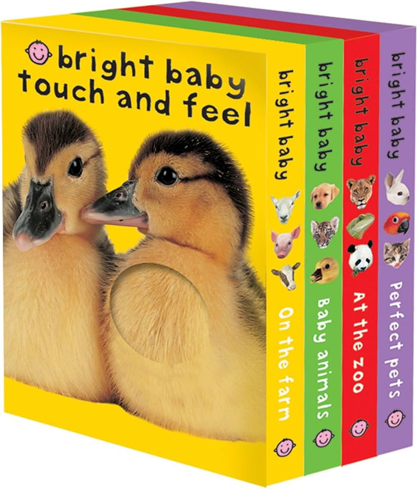 Boxed Set (Bright Baby Touch and Feel): On the Farm, Baby Animals, At the Zoo and Perfect Pets | Amazon (US)