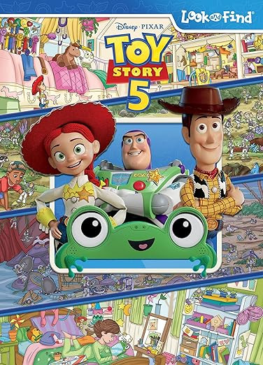 Disney Pixar Toy Story 5: Look and Find      Hardcover – August 4, 2026 | Amazon (US)