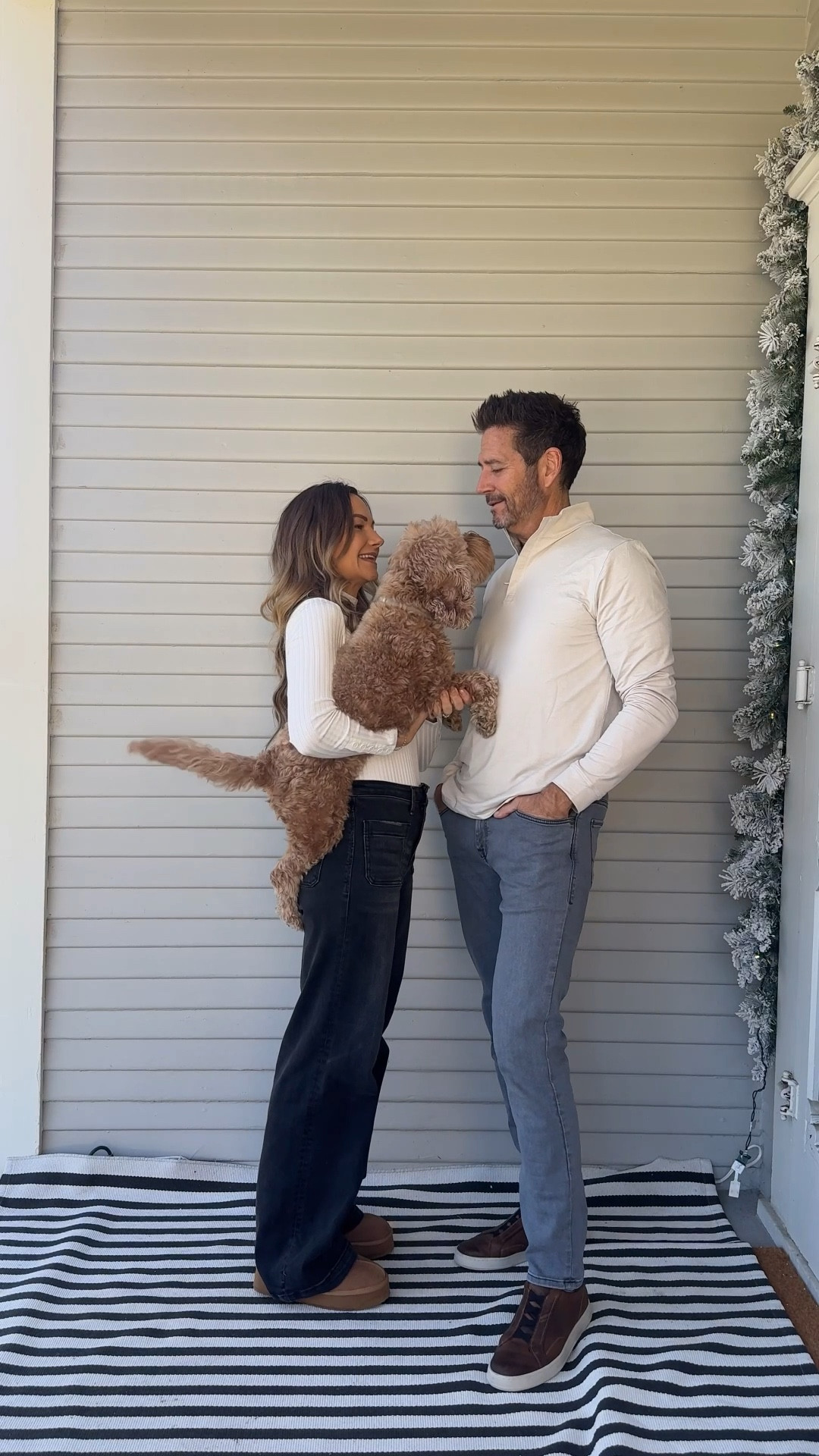 Our fun Fall outfits for thanksgiving prep. They are a little matchy for a couple, but we love that! They go together so well and they’re very comfortable and perfect for layers.

#LTKHoliday #LTKdayinmylife #LTKSeasonal