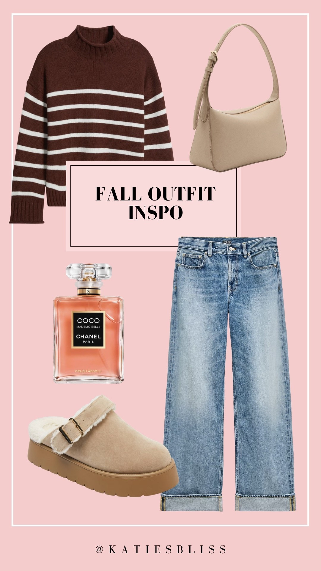 Fall outfit inspo ❤️

Fall. Autumn. Sweater. Stripes. Jeans. Battle jeans. Perfume. Shoulder bag. Ugg.

#LTKSeasonal
