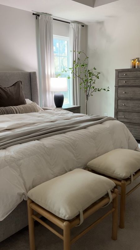 Cozy Master Bedroom Styling / Neutral Home Decor

#LTKhome