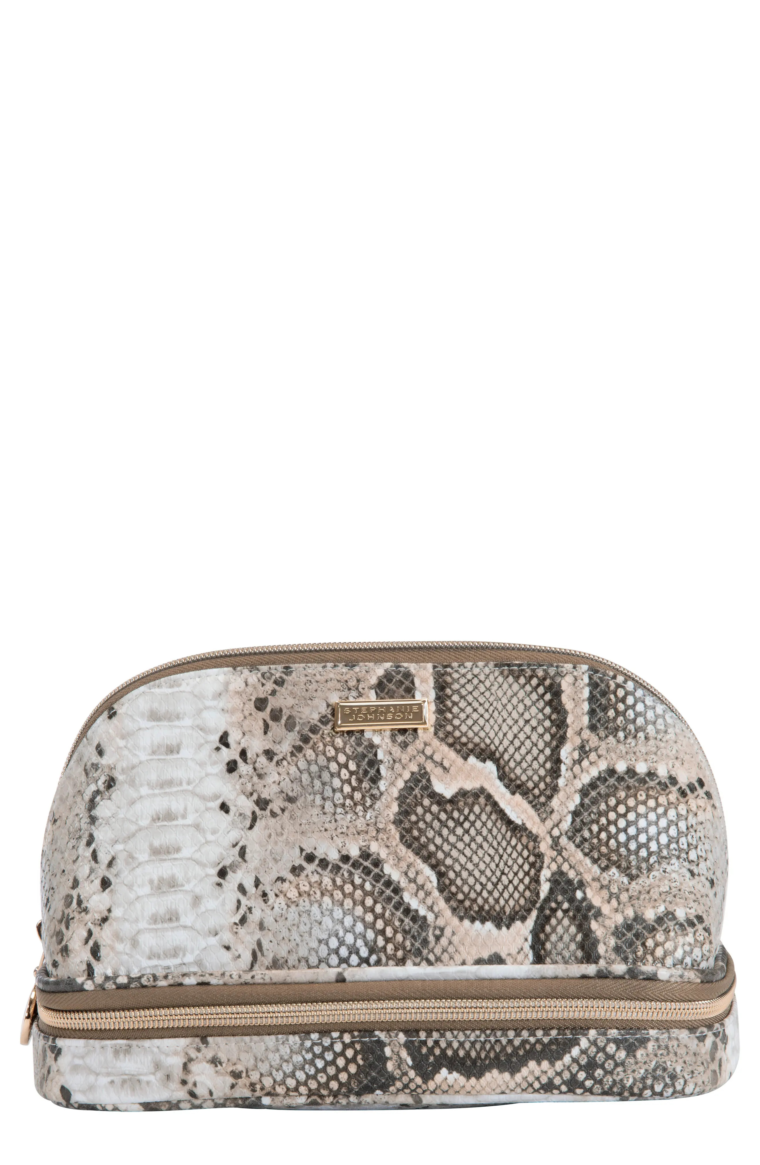 Stephanie Johnson Java Coffee Naomi Makeup Organizer Bag | Nordstrom