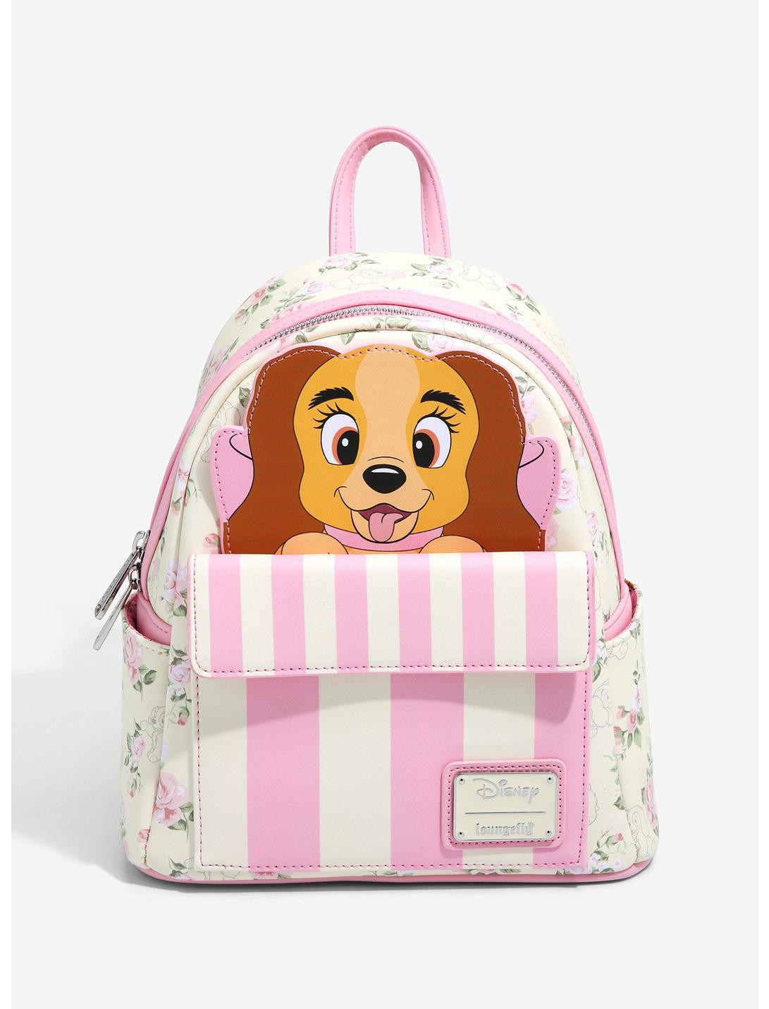 Loungefly Disney Lady and the Tramp Hat Box Mini Backpack - BoxLunch Exclusive | BoxLunch