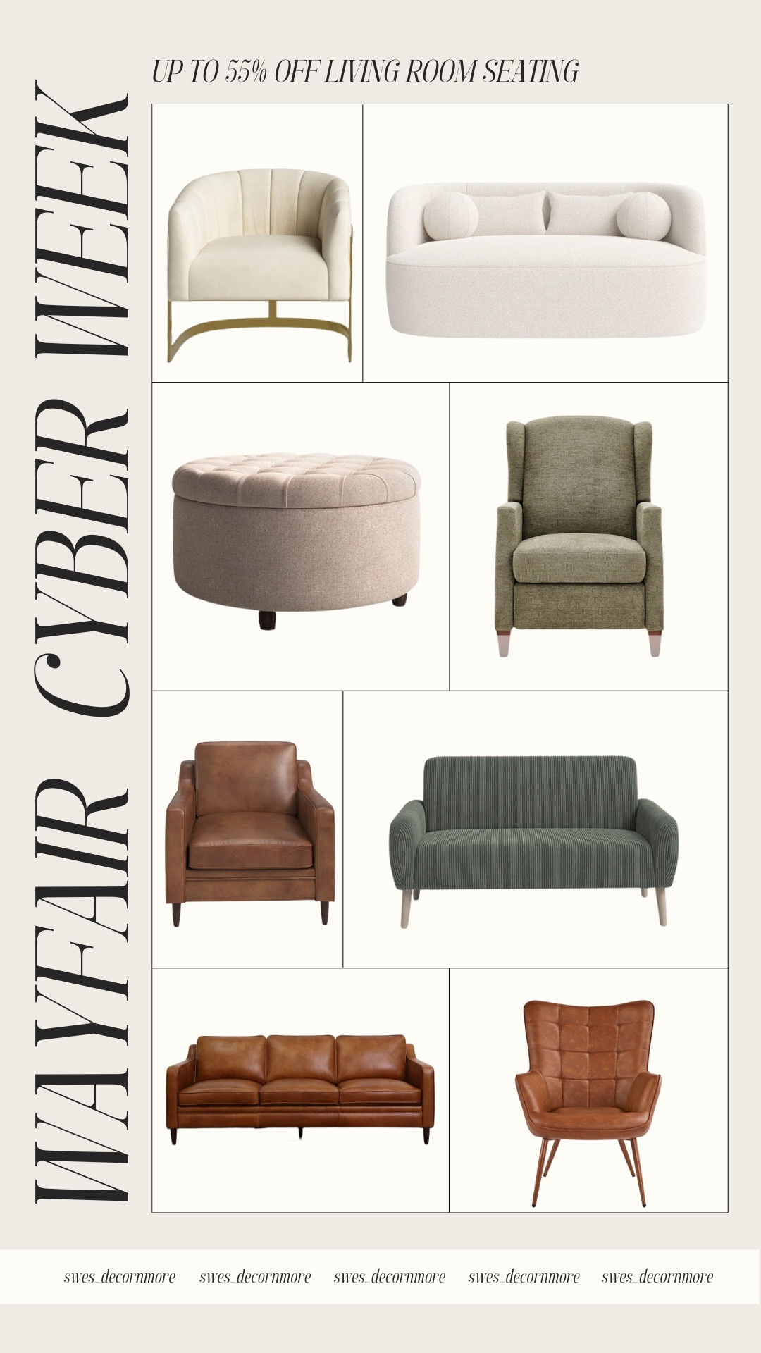 Upgrade your space with Wayfair’s Cyber Week deals—save up to 55% on living room seating and bring comfort and style home for less!

#LTKHome #LTKSaleAlert