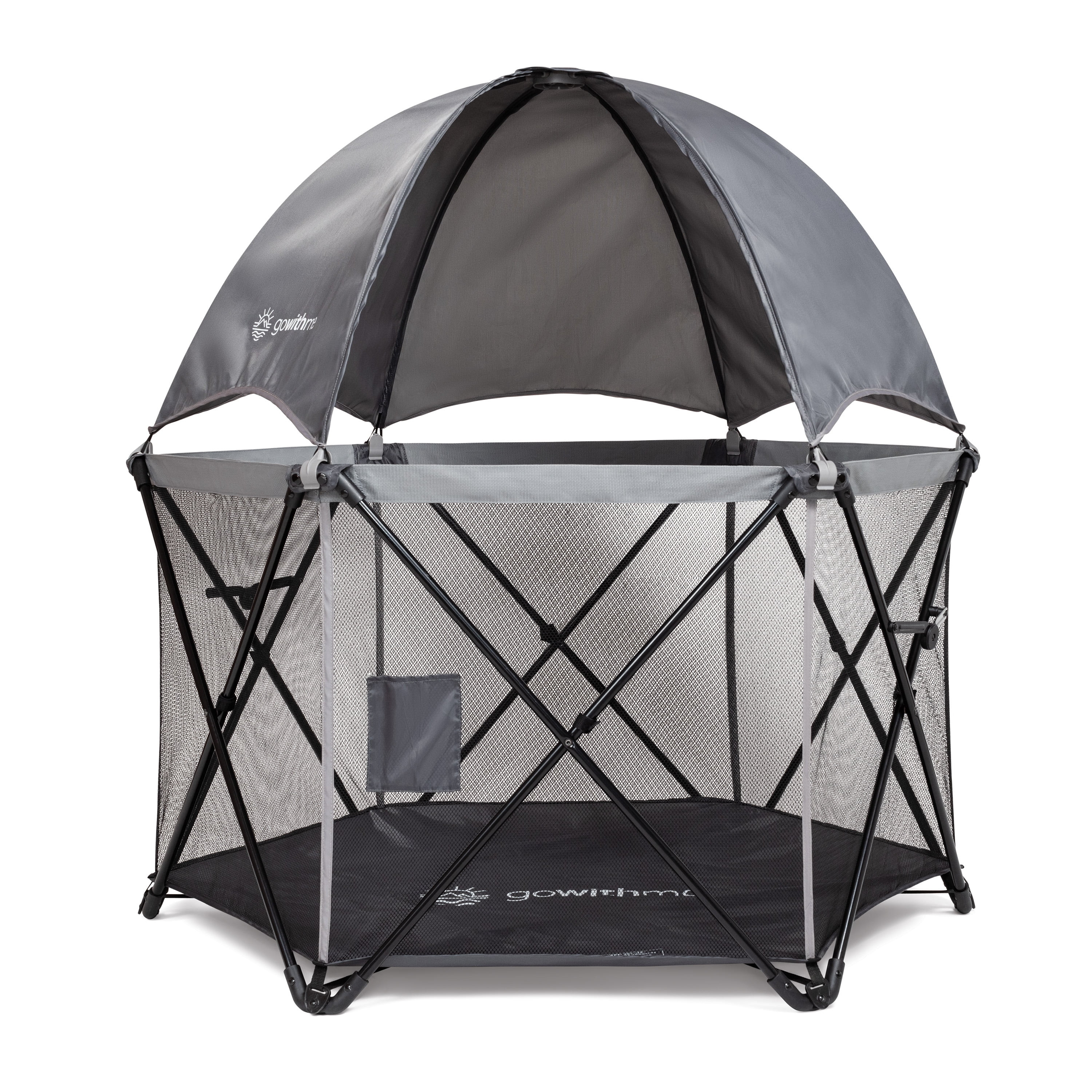 Baby Delight Go with Me Eclipse Portable Toddler Playard with Canopy, Indoor/Outdoor, Grey, Unise... | Walmart (US)