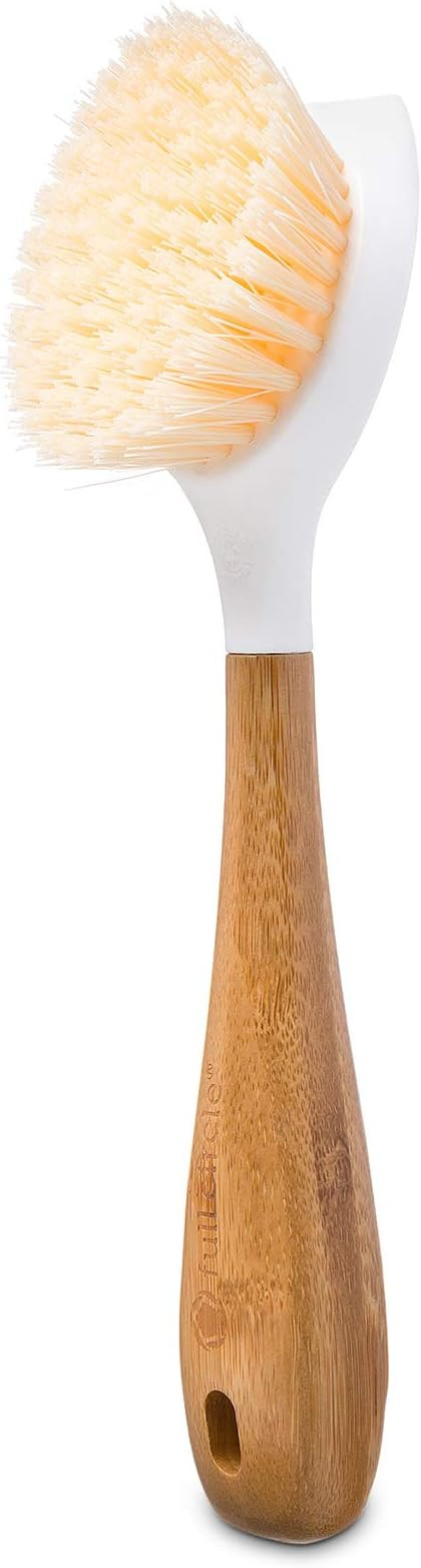 Full Circle Be Good Bamboo Handle Dish Brush – Sustainable Kitchen Cleaning with Tough Bristles... | Amazon (US)