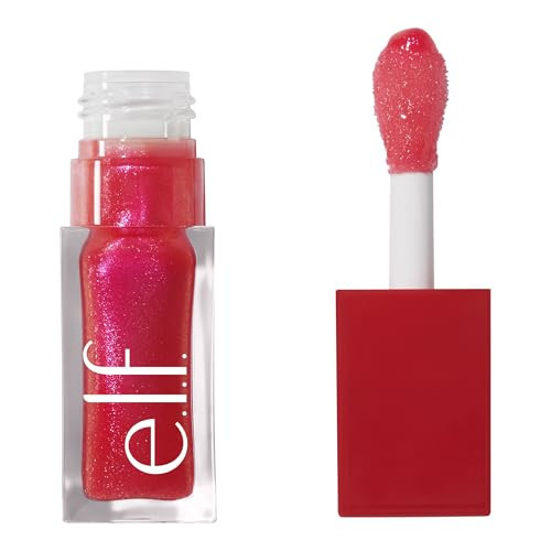 e.l.f. Jelly Pop Glow Reviver Lip Oil, Limited Edition Nourishing Formula Creates A Sheer, Ultra-Glossy Finish, Non-Sticky Feel, Vegan & Cruelty-Free | Amazon (US)