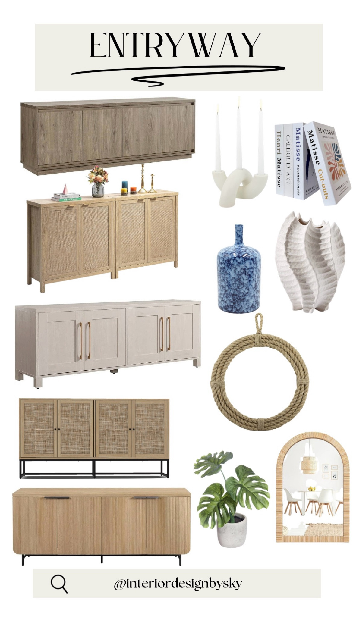 Entryway console tables & decor! 🫶🏝️🌊☀️

#LTKSaleAlert #LTKHome #LTKStyleTip