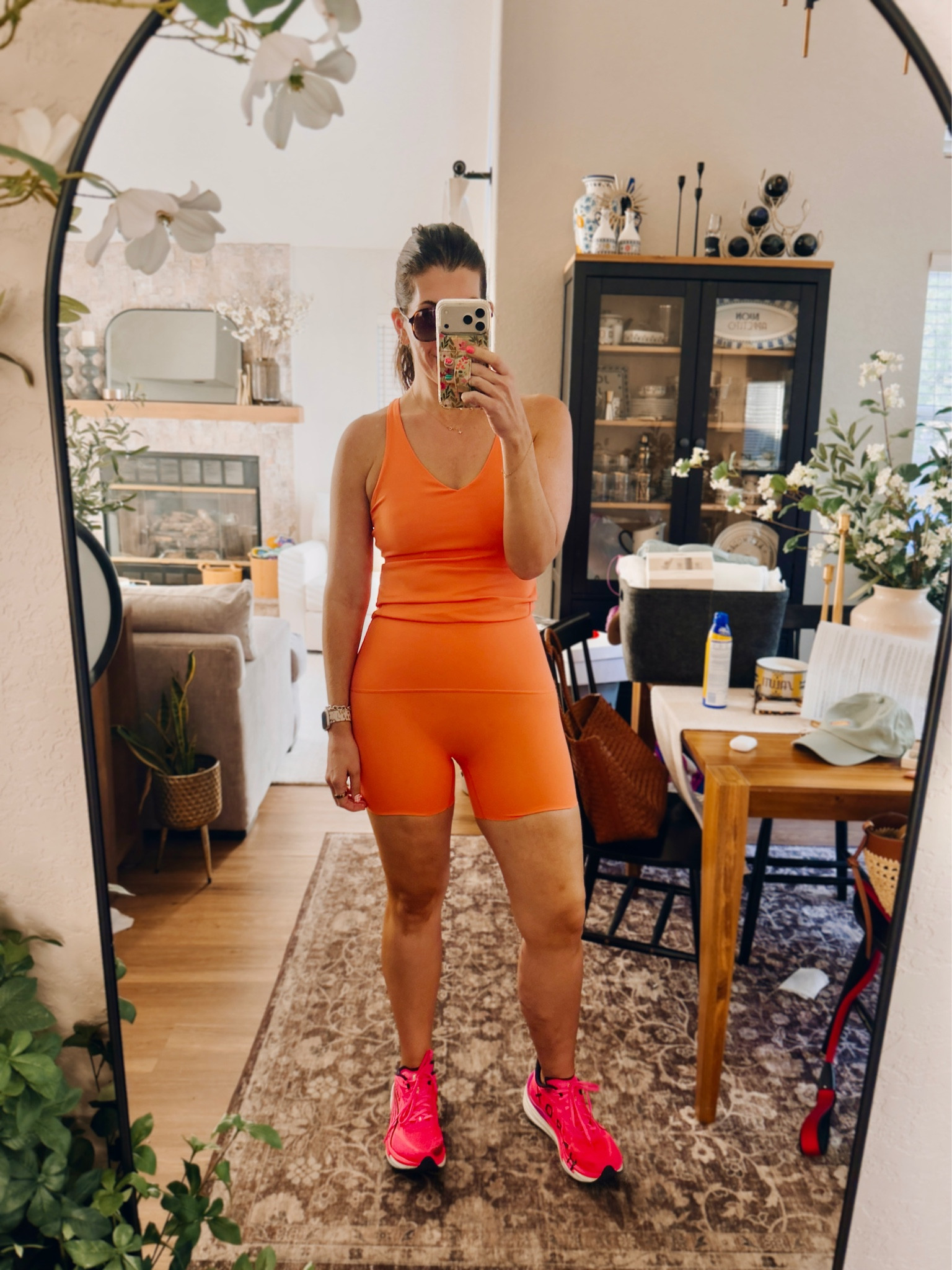 In a medium active top and medium active shorts
Code: Meghanxspanx

#LTKSaleAlert #LTKMidsize #LTKActive