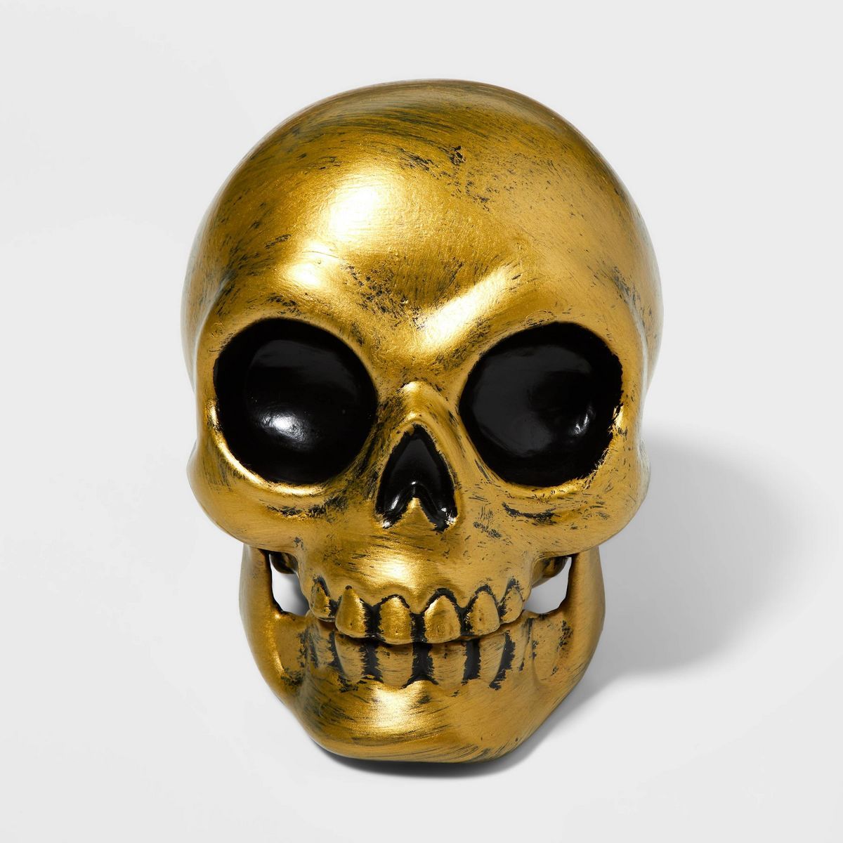 Gold Skull Halloween Scene Prop - Hyde & EEK! Boutique™ | Target