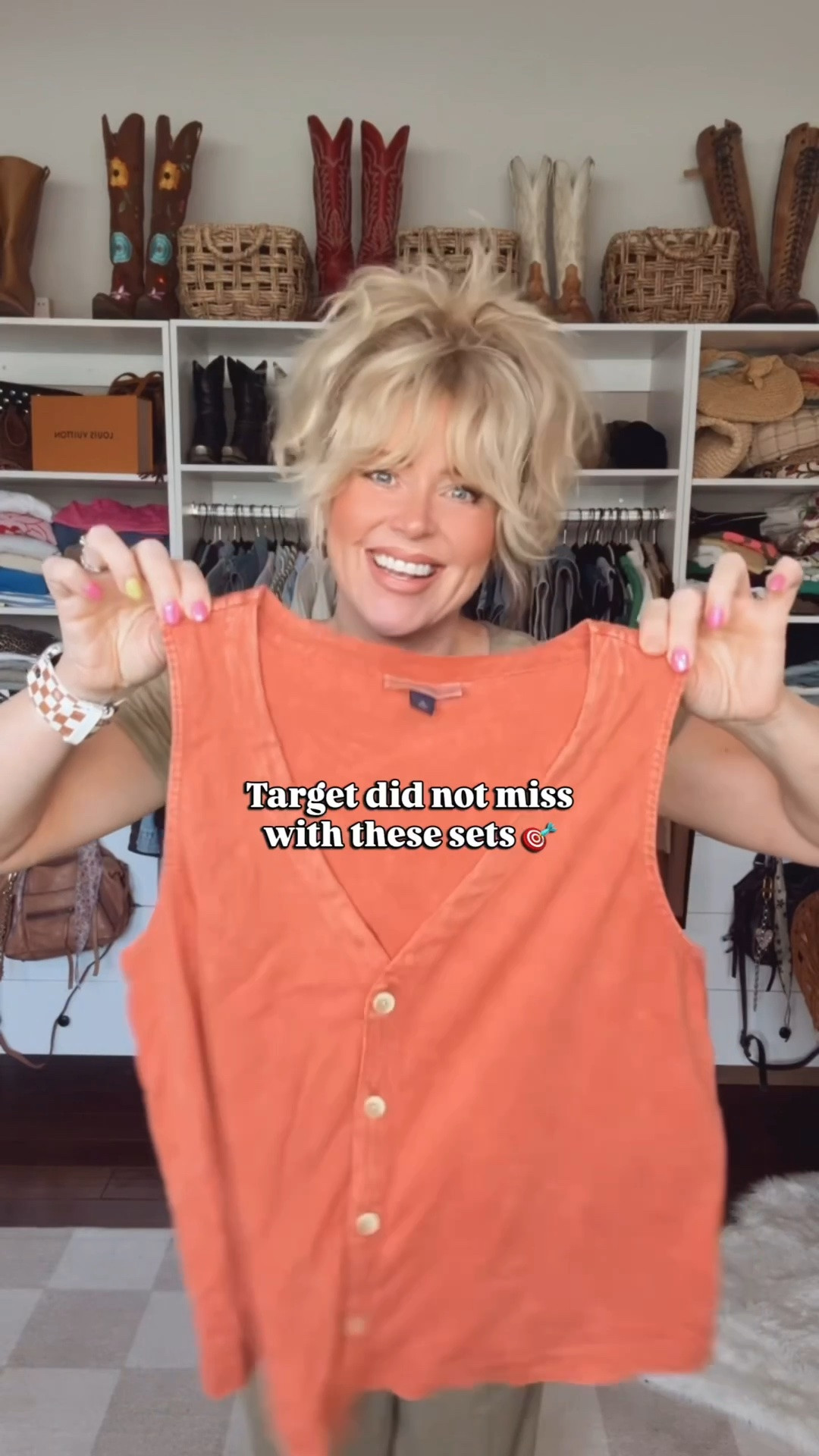 These are both so good! I’m wearing my true size medium in both! These also come in other colors! 
@Target 
#ad #targetpartner #sponsored

#LTKOver40
