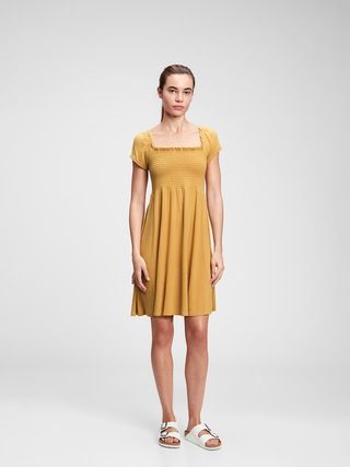 Smocked Mini Dress | Gap (US)