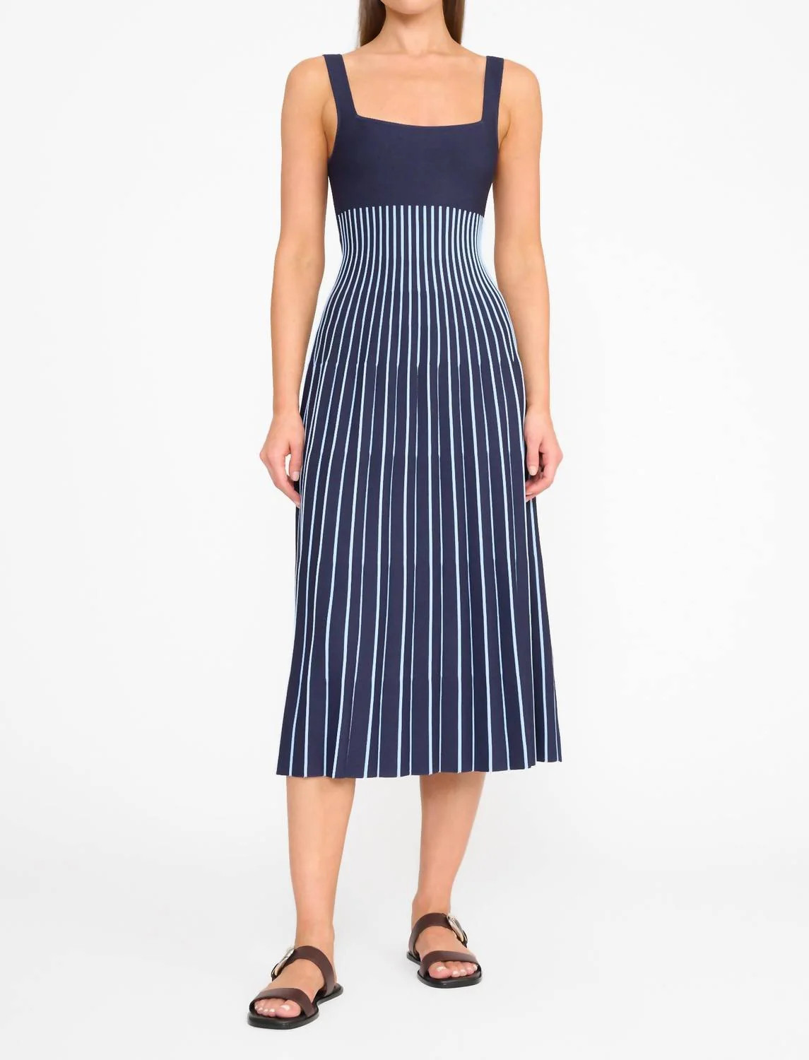 Ellison Dress In Navy | Shop Simon