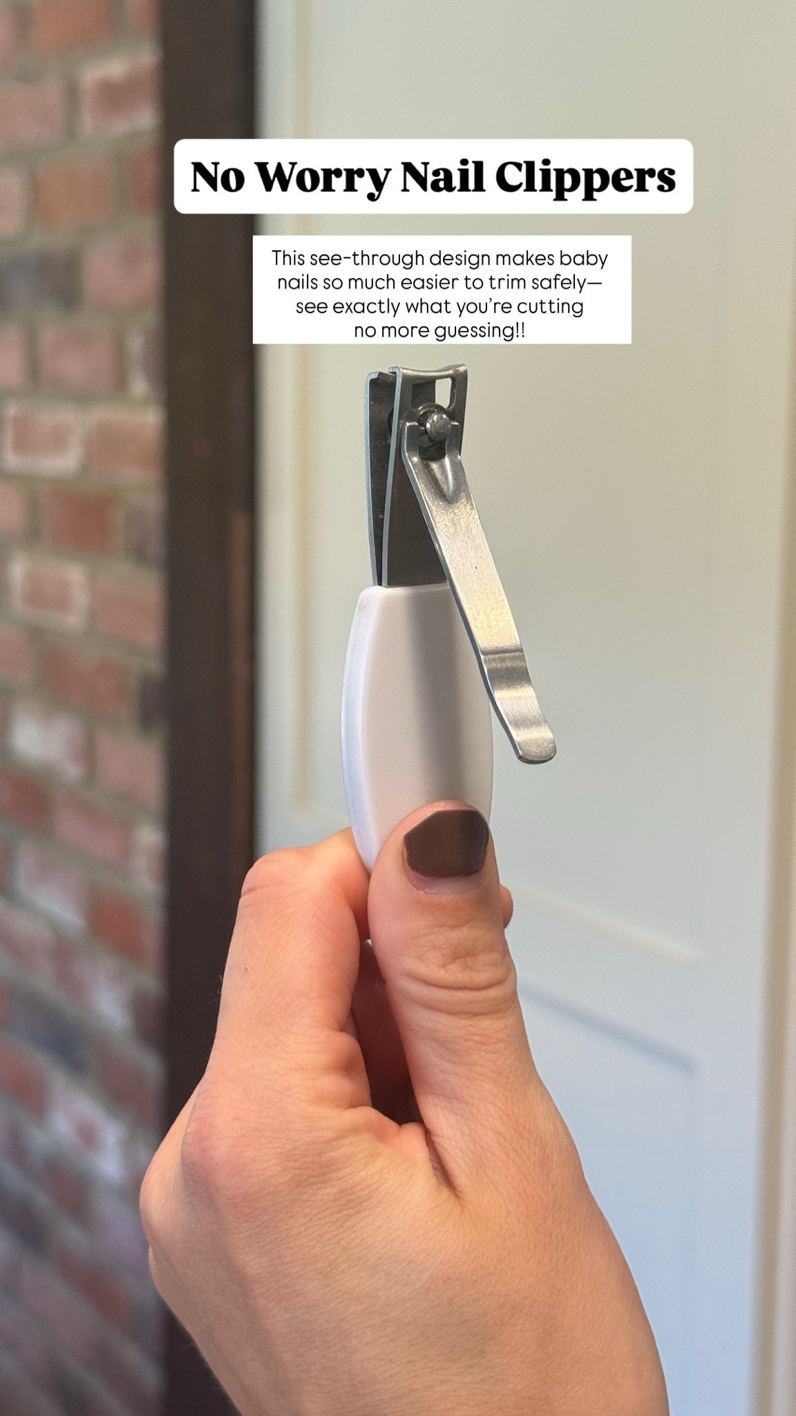 These nail clippers are truly the best thing on the market! You can actually see what you’re cutting—no more tears!

#LTKmomlife #LTKKids #LTKBaby