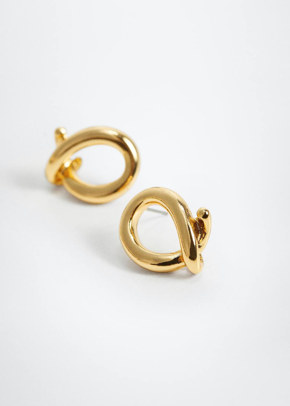 Crossover earrings -  Women | Mango USA | MANGO (US)