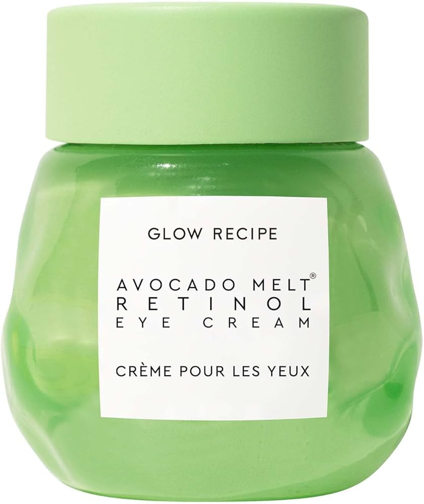 Glow Recipe Avocado Melt Retinol Eye Cream - Overnight Under Eye Cream w/Avocado for Dark Circles... | Amazon (US)