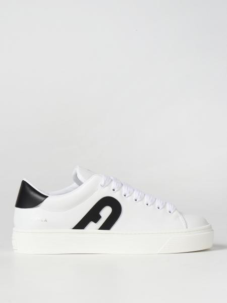 FURLA: sneakers for woman - White | Furla sneakers YE71FJOA0194 online on GIGLIO.COM | Giglio.com - Global Italian fashion boutique