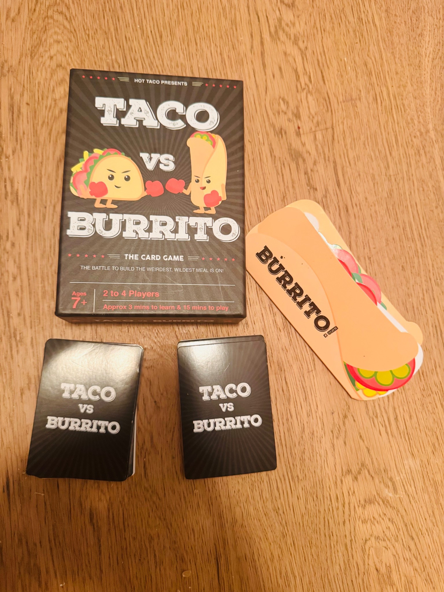 My latest obsession is the Taco Vs Burrito game, where we take turns tossing ingredients into the wobbly taco! 🌮 It’s been a big hit family game nights! 🎉

#LTKSummerEdit #LTKKids #LTKFindsUnder50