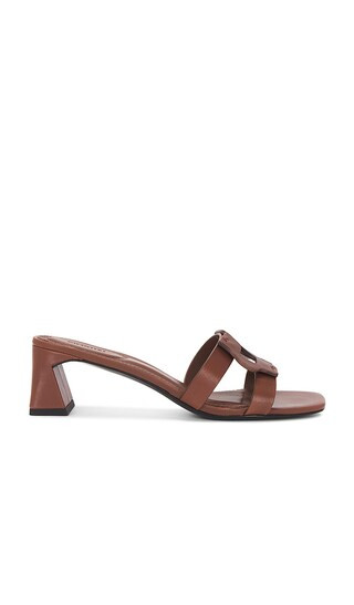 Monogram Block Heel in Sable | Revolve Clothing (Global)