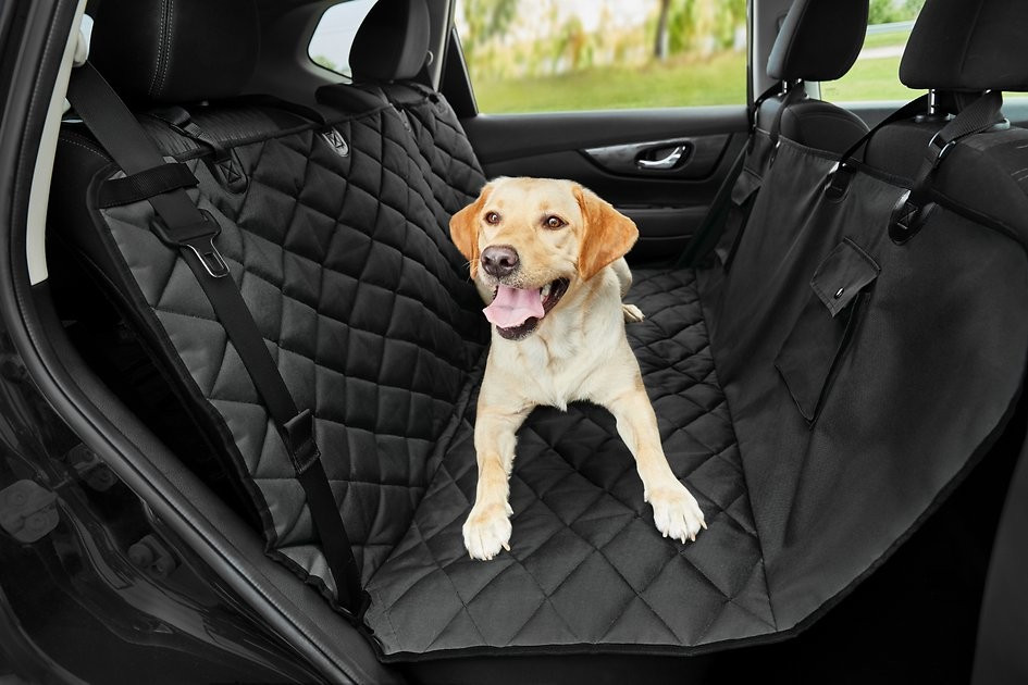 Frisco Quilted Water Resistant Hammock Car Seat Cover | Chewy.com