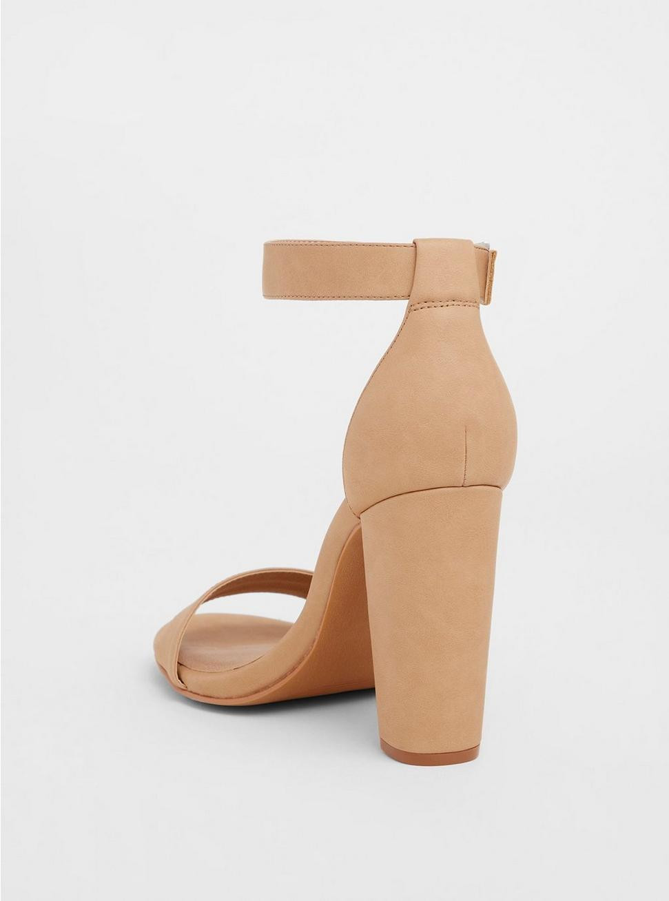 Two Strap Tapered Heel Sandal (WW) | Torrid (US & Canada)