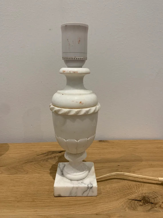 Vintage 1980s Alabaster Classical Urn Shaped Table Lamp Base | Etsy | Etsy (US)