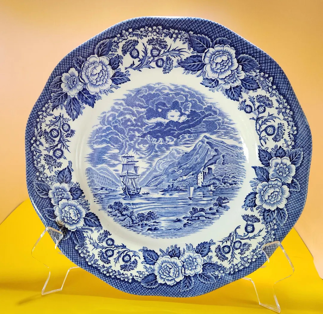 Vintage Royal Warwick-lochs of Scotland Dinner Plates - 'loch Oich" From England - Etsy | Etsy (US)