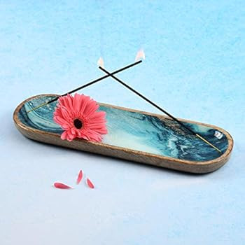 Folkulture Incense Holder or Incense Burner Holder, Modern Insence Ash Catcher or Insense Stick Hold | Amazon (US)