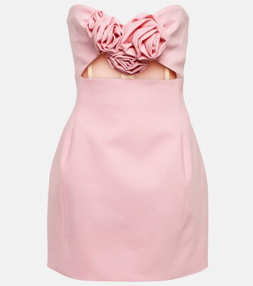 Silk minidress | Mytheresa (INTL)