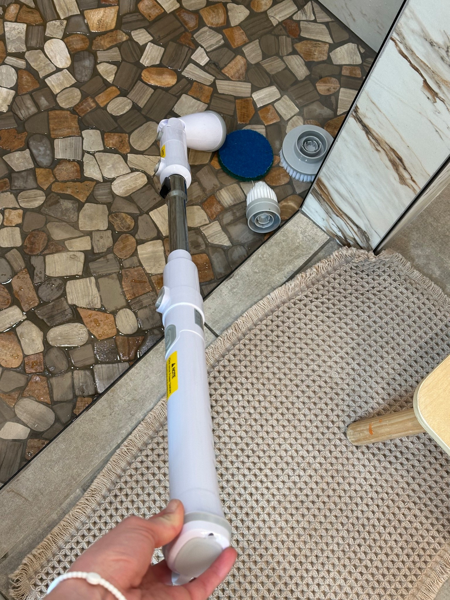 The best electric scrubber for cleaning bathrooms🫧

#LTKHome #LTKmomlife