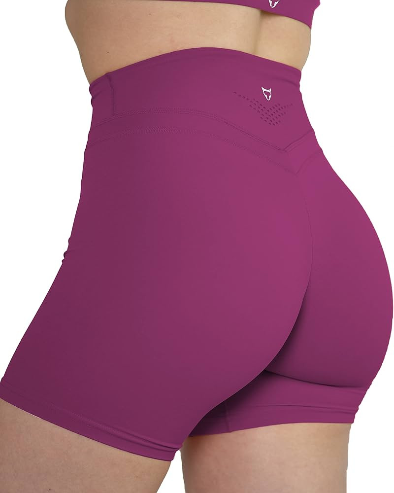 TomTiger Yoga Shorts for Women Tummy Control High Waist Biker Shorts Exercise Workout Butt Liftin... | Amazon (US)