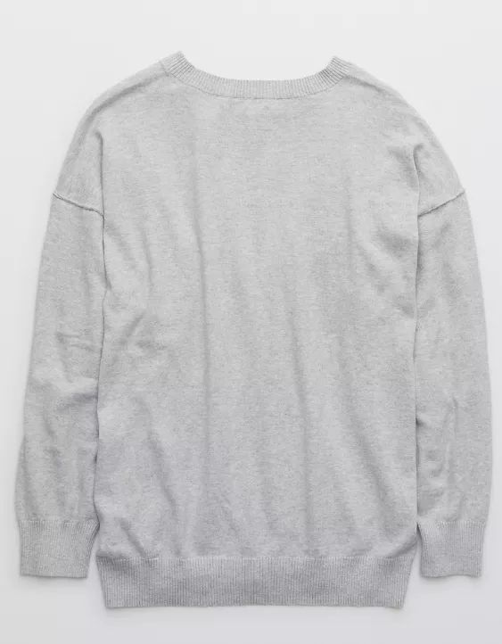 OFFLINE Oversized Crew Sweater | American Eagle Outfitters (US & CA)
