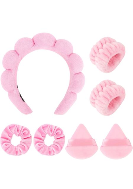 Since I’m a skincare girly now 🧖🏼‍♀️

Puffy Spa Headband and Wristband Set Skincare Headband for Washing Face Scrunchies Powder Puffs Sponge Spa Makeup Headband Puffy Headband Terry Cloth Headband for Mask Makeup Removal-Pink

#LTKtravel #LTKfindsunder50 #LTKbeauty