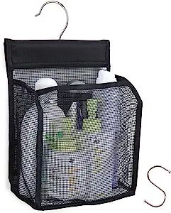 Phying Hanging Mesh Bath Baskets Organizer Storage Shower Caddy College with Hooks for College Do... | Amazon (US)