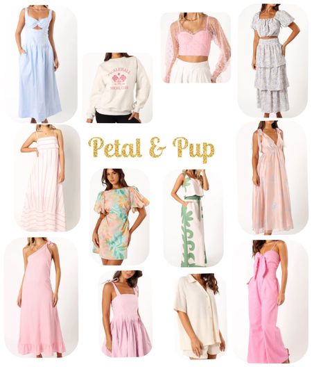 Spring dress styles from Petal & Pup are here! Loving these looks for all my spring time events! 

#LTKfindsunder100 #LTKMostLoved #LTKSeasonal