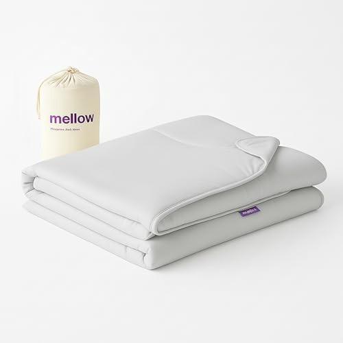 Mellow Cloud Cold Cooling Comforter for Hot Sleepers, Built-in Duvet, Gray | Amazon (US)