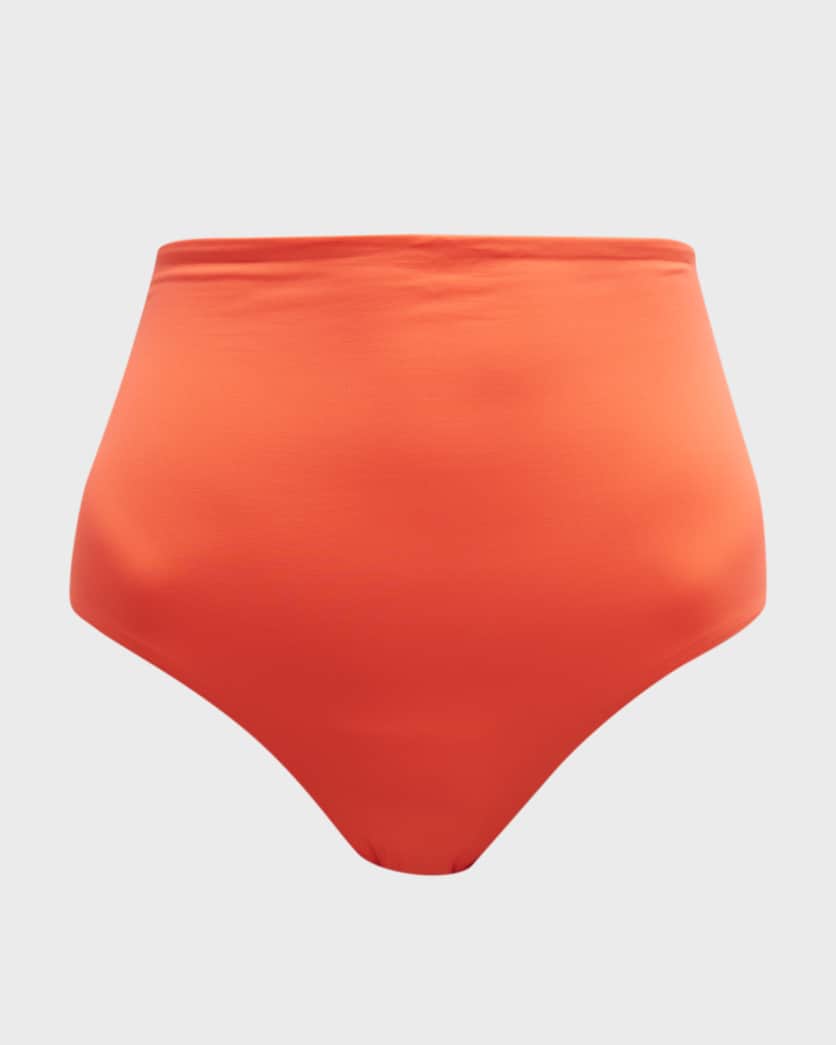 BONDI BORN Lani High-Waisted Bikini Bottoms | Neiman Marcus