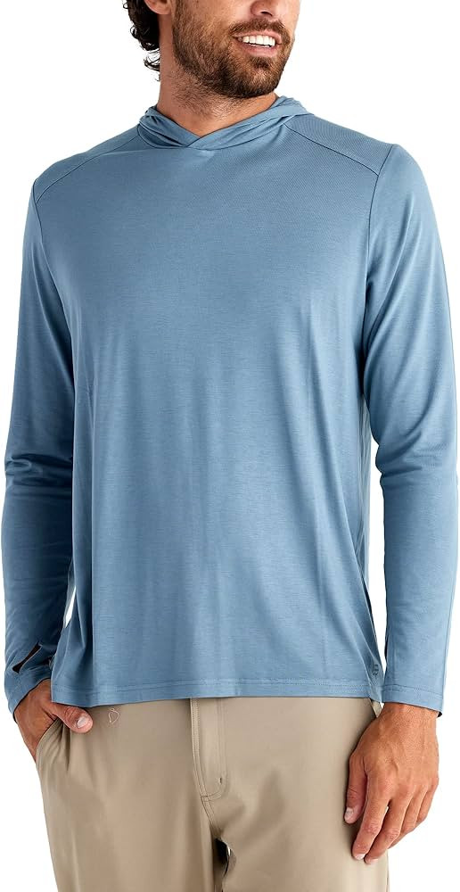 Free Fly Men's Bamboo Shade Hoodie - Quick Dry, Breathable Performance Outdoor Shirt with Sun Pro... | Amazon (US)