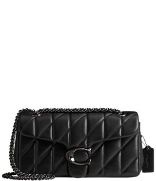 Tabby 26 Quilted Solid Black Leather Shoulder Crossbody Bag | Dillard's