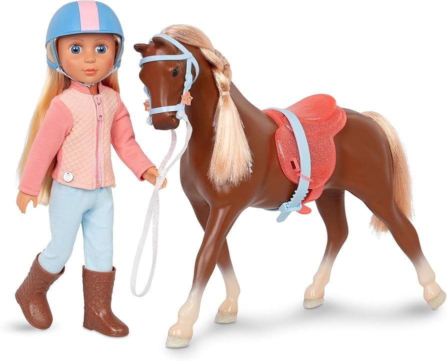 Glitter Girls – 14-Inch Poseable Equestrian Doll with Horse – Milla & Milkyway – Blonde Hai... | Amazon (CA)