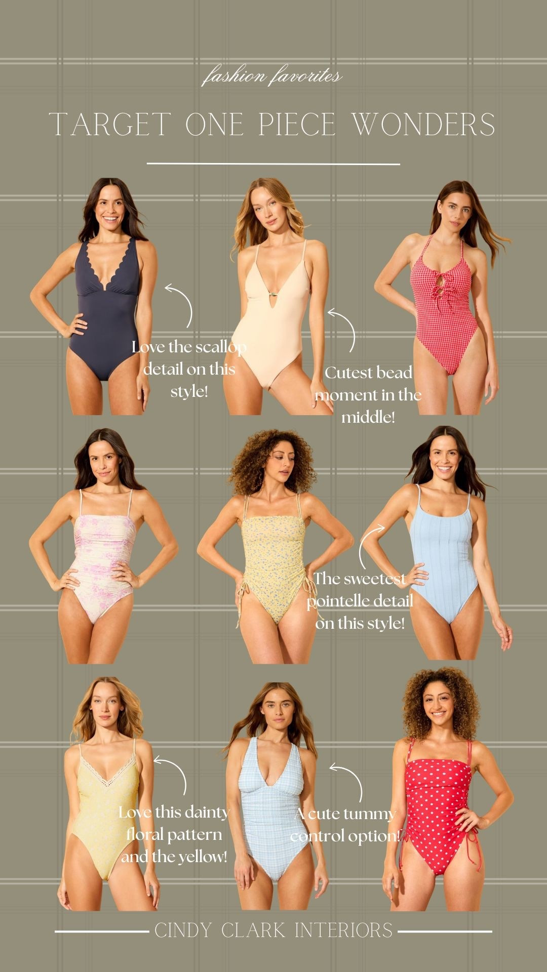 Target has some beautiful swim options right now! I’m loving all of these one pieces! Affordable, great coverage, and the prettiest details too! 

#LTKSwim